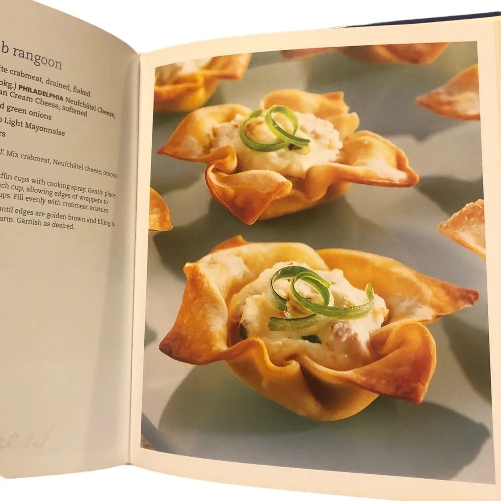Philadelphia Cream Cheese Cookbook Soft Cover 255 Pgs Desserts Appetizer Dips